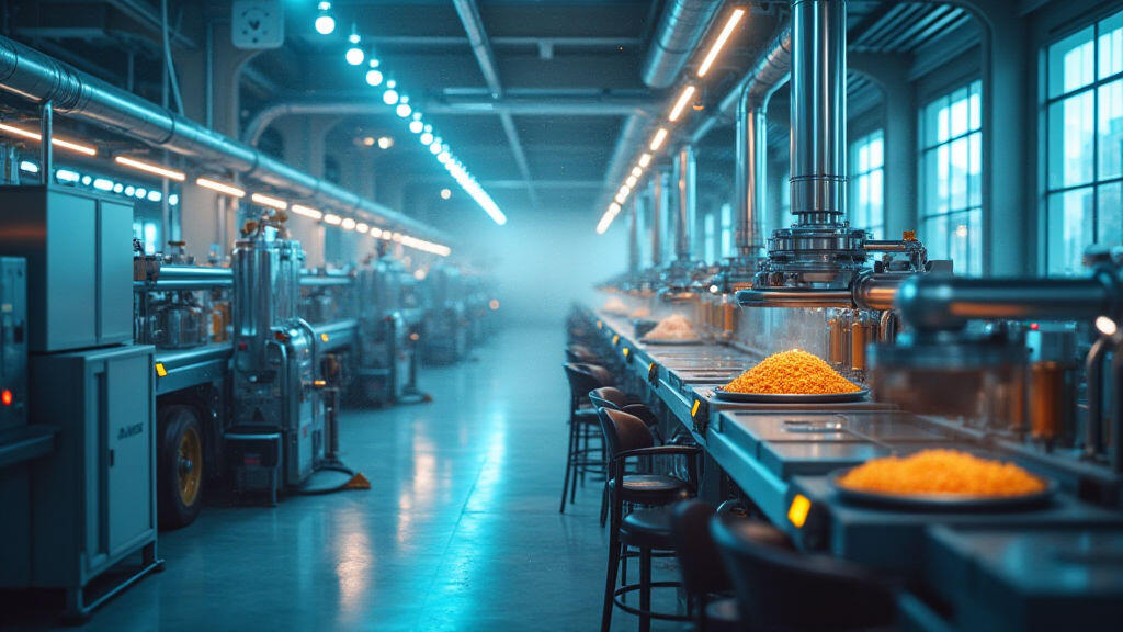 English for Gear Motors: Boosting Speed and Energy Efficiency in Food Processing Production Lines