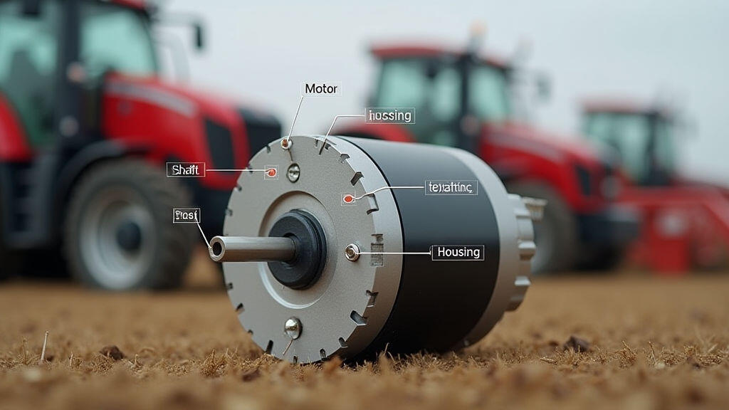 Essential for agricultural machinery automation upgrades: A guide to micro DC gear motor selection and matching