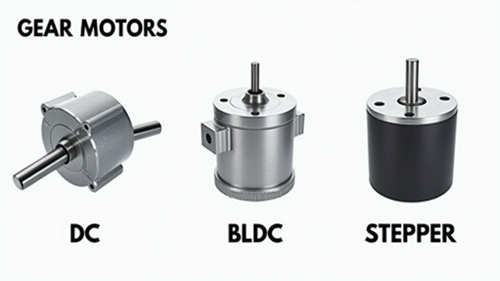 Selection points and calculation methods for gear motor brands from a robotics perspective