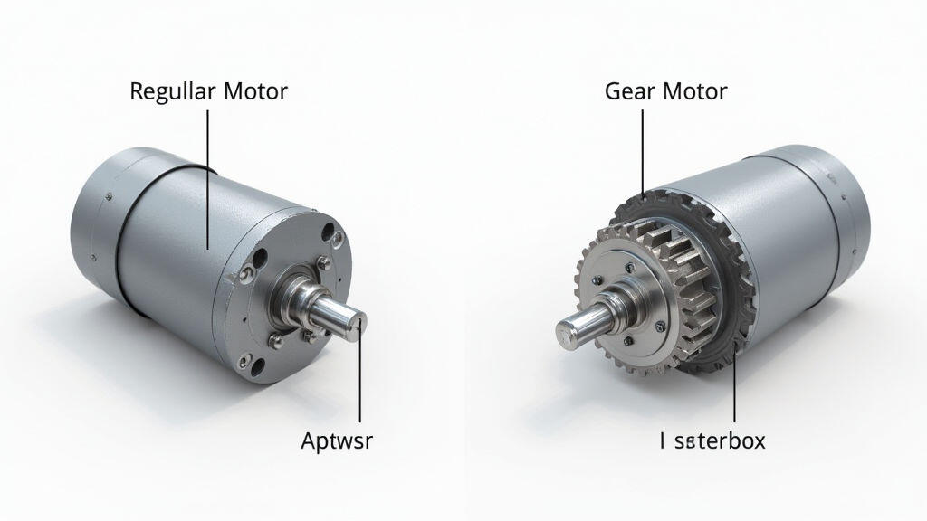 Common Mistakes and Solutions for Automotive Parts Enterprises When Differentiating Between Gear Motors and Regular Motors