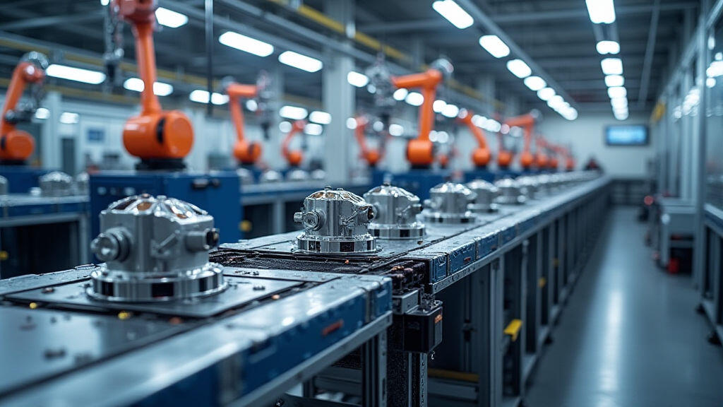 Differentiating between Gear Motors and Servo Motors: Boosting Speed and Energy Efficiency in Automotive Parts Production Lines