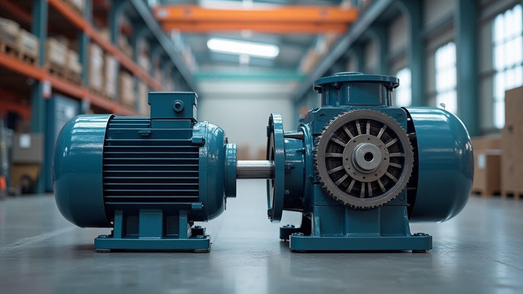 Differentiating between Gear Motors and Regular Motors: Boosting Speed and Energy Efficiency in Logistics and Conveying Production Lines